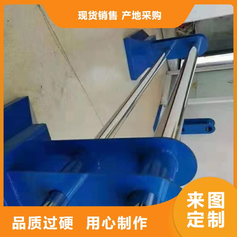 定制速度快工期短(鑫旺通)不锈钢人行桥梁栏杆用途广泛