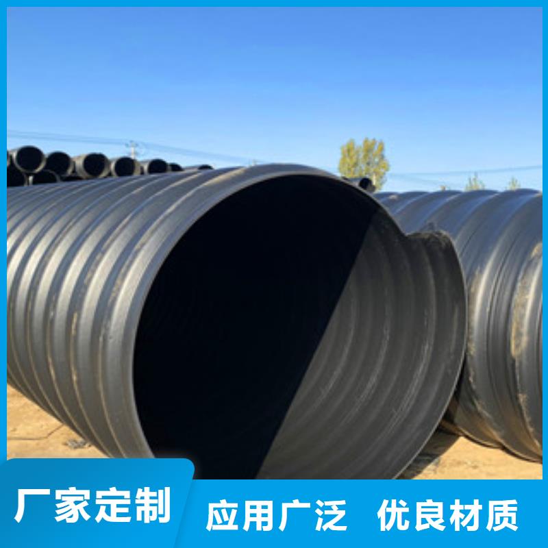 鋼帶增強(qiáng)HDPE螺旋波紋管承接快速發(fā)貨
