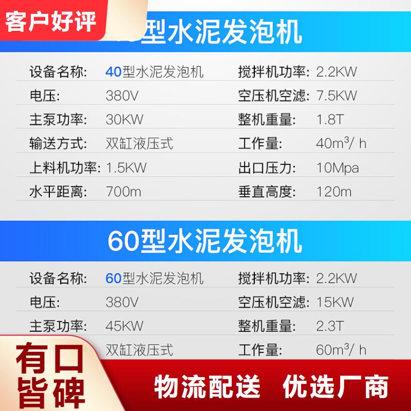 水泥发泡机销量高质量检测
