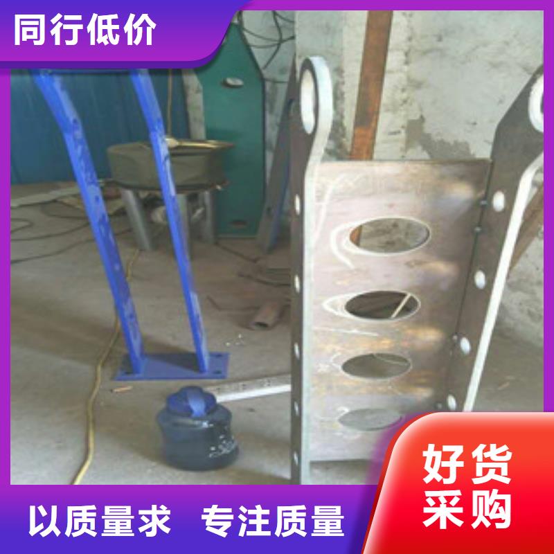 复合管桥梁护栏立柱一米价格