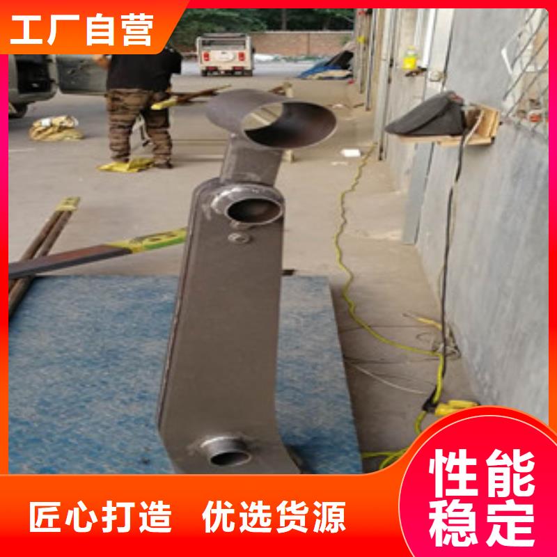 找护栏立柱厂家选立朋复合管护栏厂精工制作