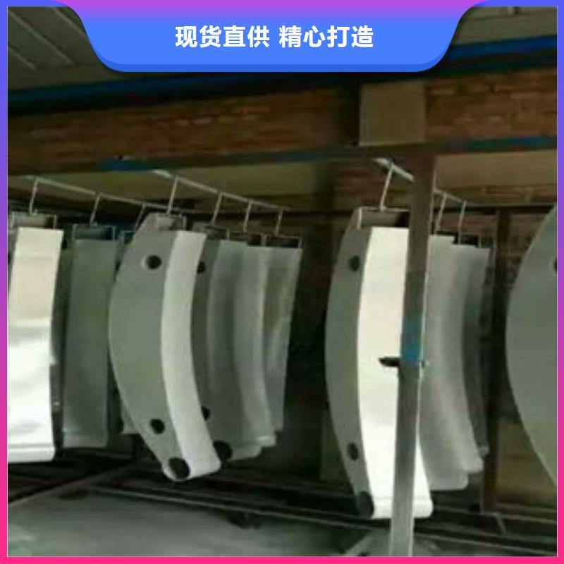 桥梁Q235钢板立柱造型美观