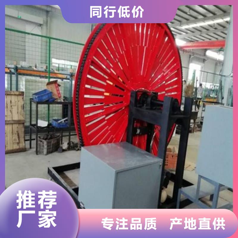钢筋焊圆机-钢筋焊圆机到厂参观
