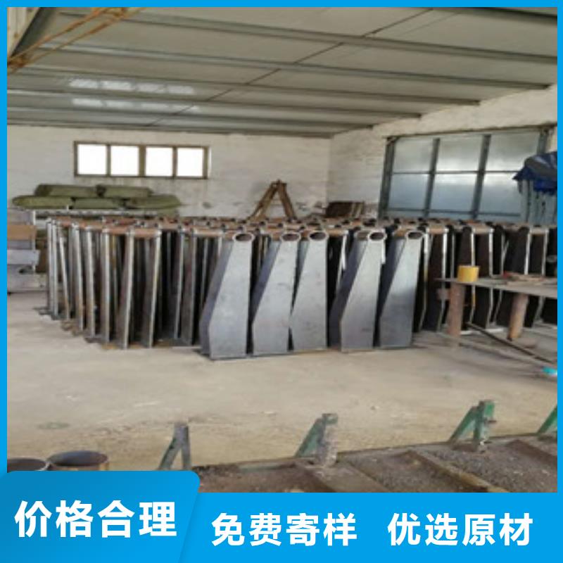 不锈钢复合管河道栏杆包安装