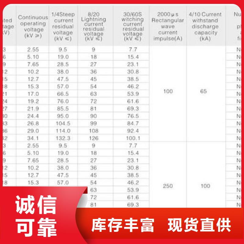 郑州现货HY5WS-17/50高压避雷器说明书