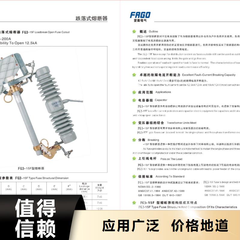 《嘉兴》采购HY5WS-17/50L氧化锌避雷器樊高