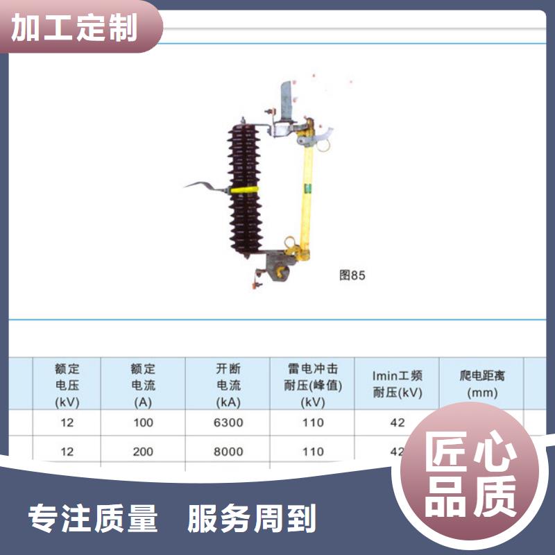RW11-10F/100A高压跌落式熔断器【楚雄】咨询樊高