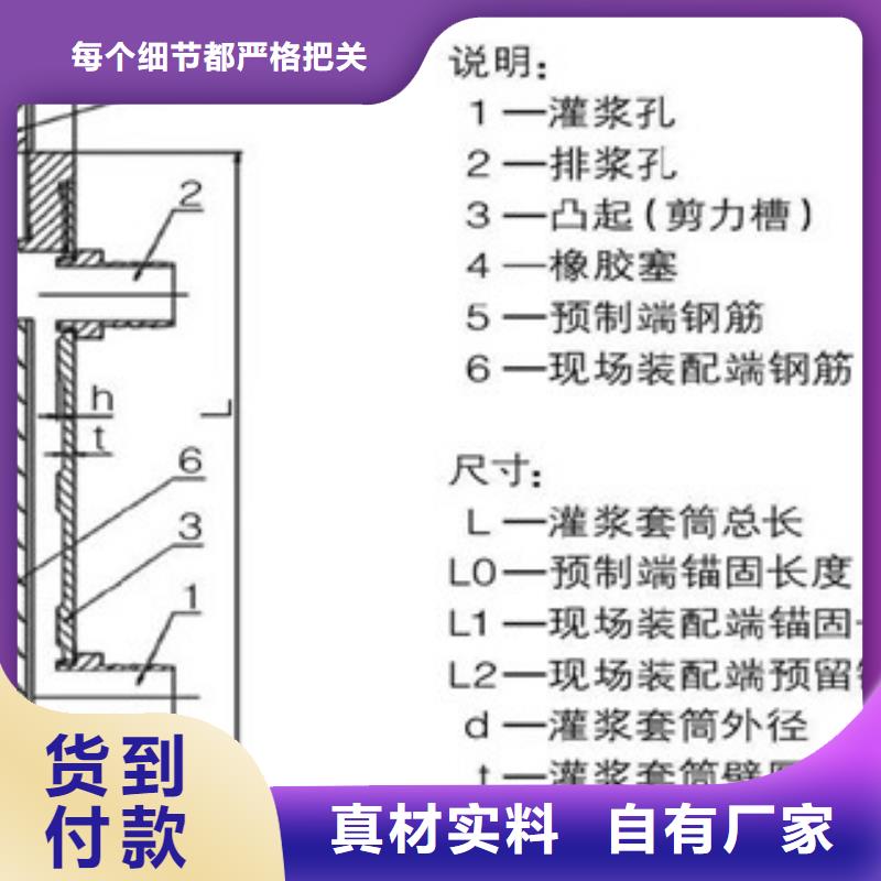 厂家供应灌浆套筒