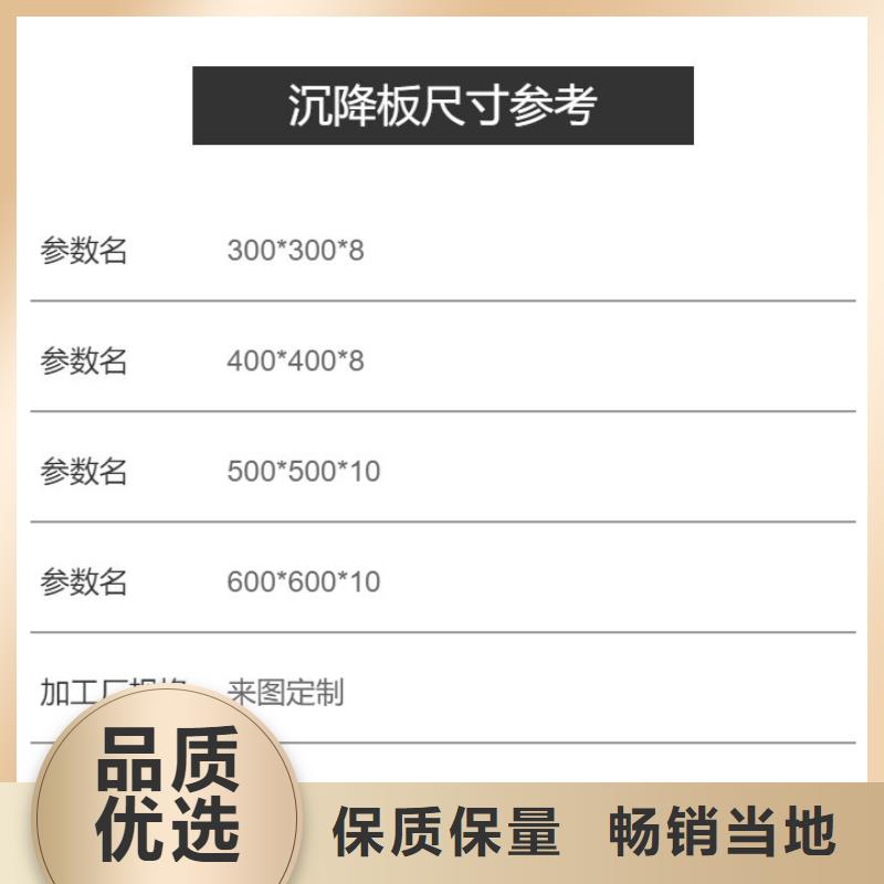 铸造厂-贵州黔西南附近500沉降板推荐厂家