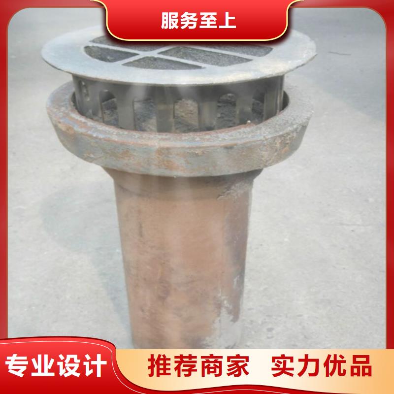 日喀则生产圆形铸铁泄水管来厂考察