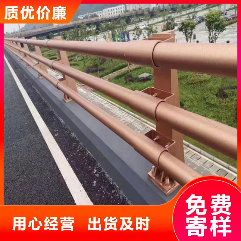郴州定制道路护栏厂家Q235B材质Q345B材质Q355CD材质钢板立柱