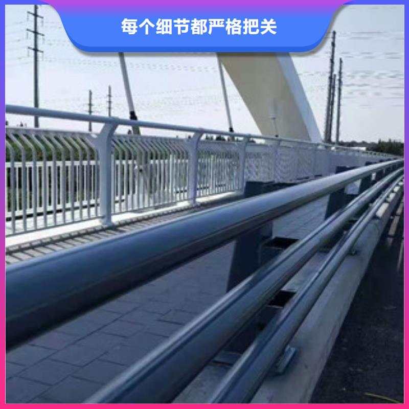 山西吕梁定制桥梁跨公路安全防护栏杆公司力更强