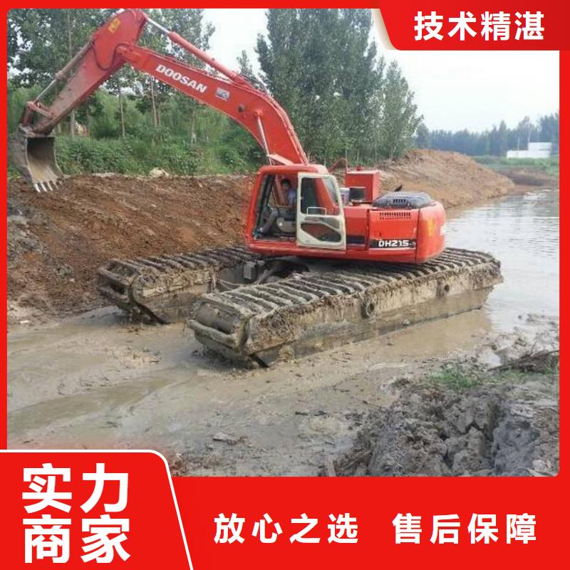 台州生产附近水陆两用挖机租赁商情