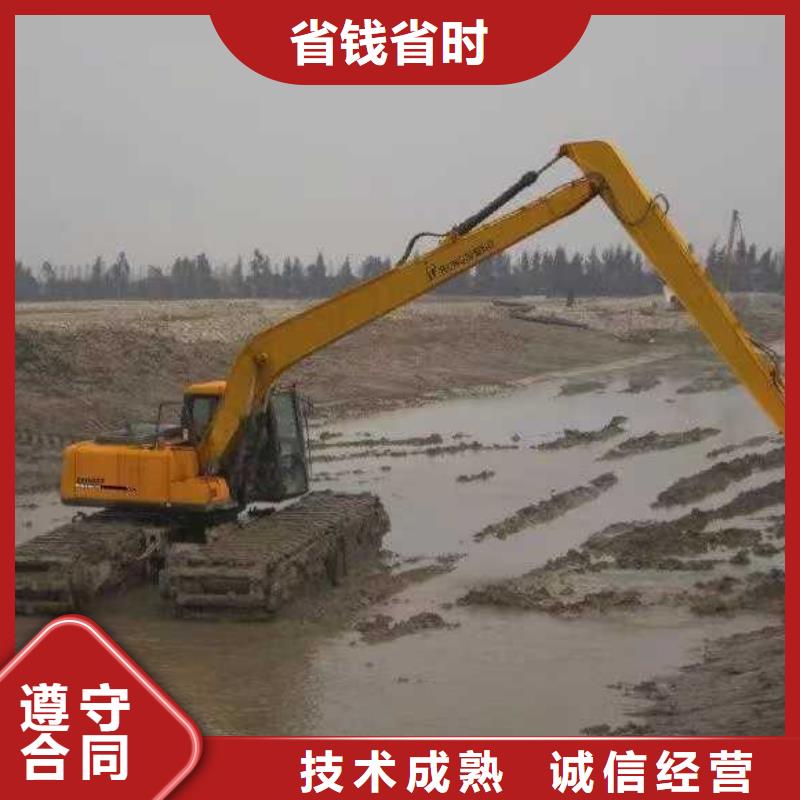 南京直供附近沼泽地挖掘机出租专业生产厂家