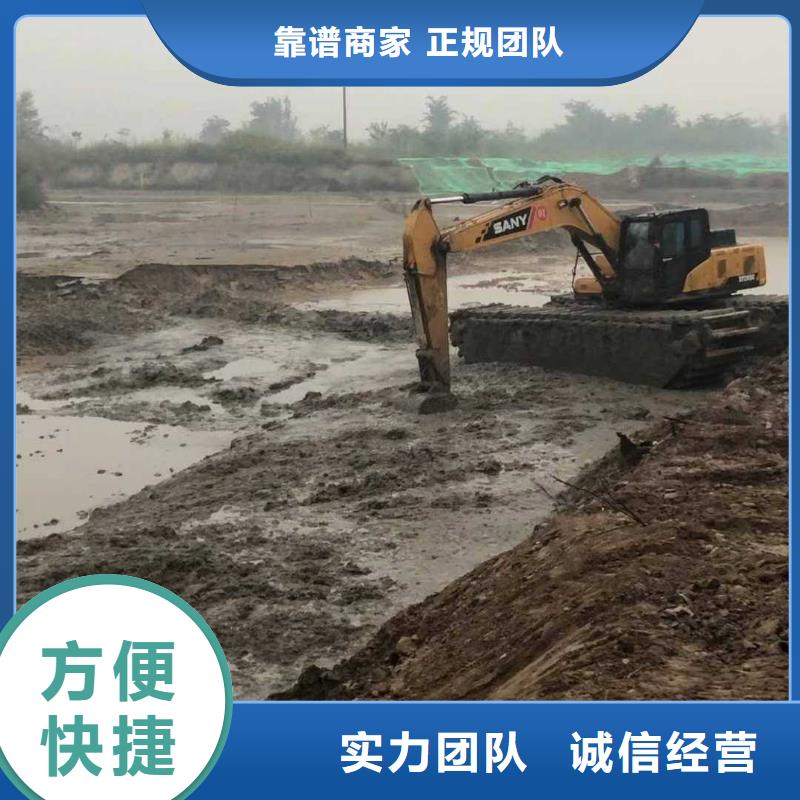 【那曲】同城附近广东水陆挖掘机出租哪种好