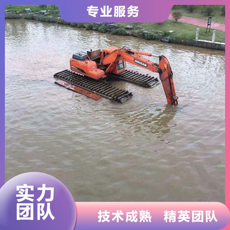 萍乡现货附近湿地沼泽地挖掘机出租专业厂家