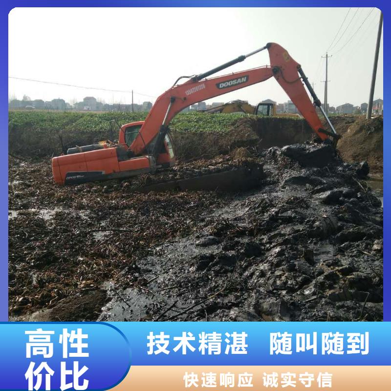 (惠州)品质服务泽军附近两栖挖掘机租赁质量如何
