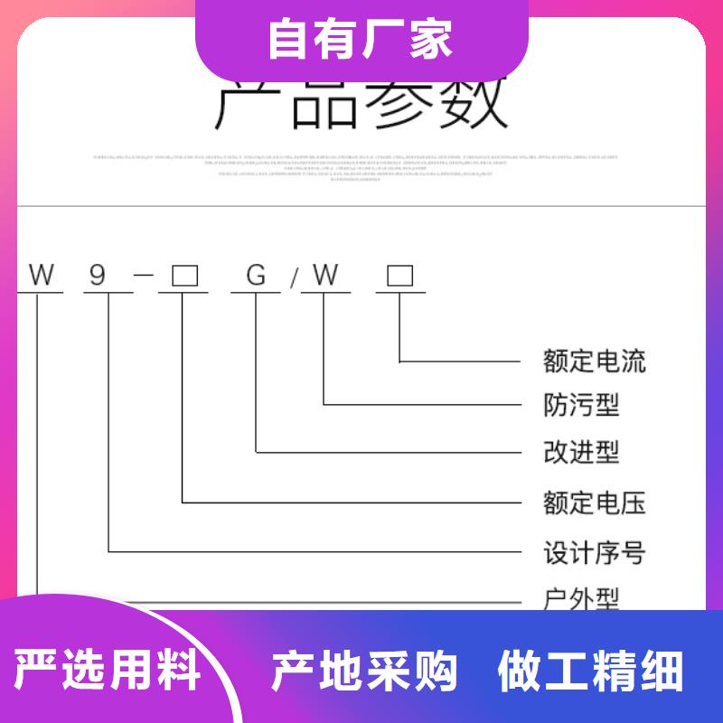【隔离刀闸】 高压隔离开关GW9-12W/4  