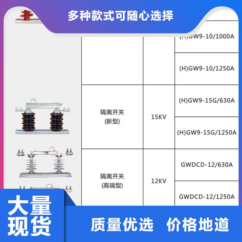 厦门品质保证实力见证羿振   单极隔离开关GW9-40.5KV/1250生产厂家