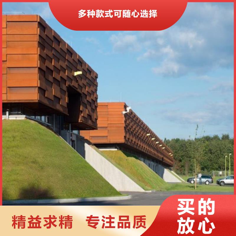 贵州省黔东南该地09CuPCrNi-A耐候红锈铁板造型