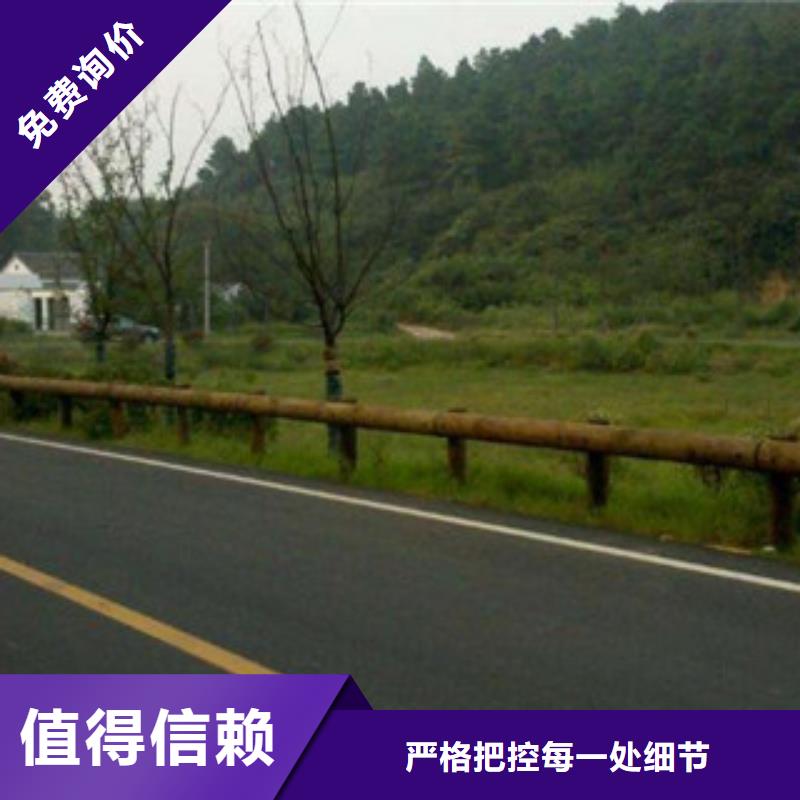 【江苏】库存量大[飞龙]景区钢背木厂家桥梁护栏不锈钢信誉商家生产定做
