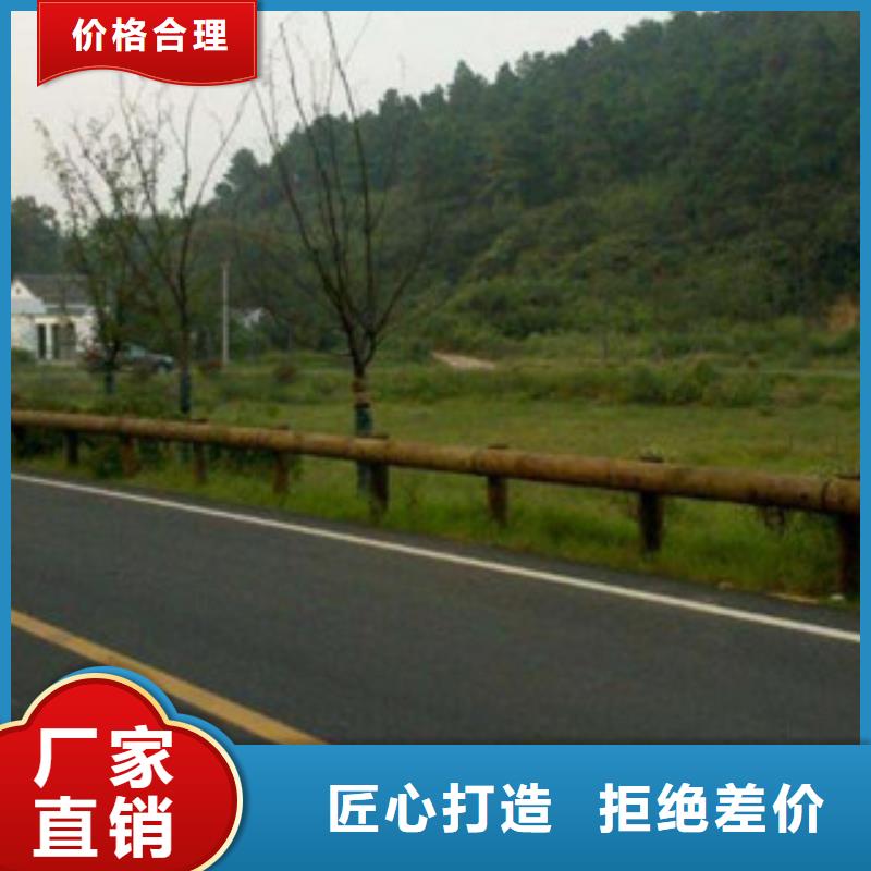 惠州当地飞龙景区钢背木厂家304不锈钢复合管护栏厂家护栏生产