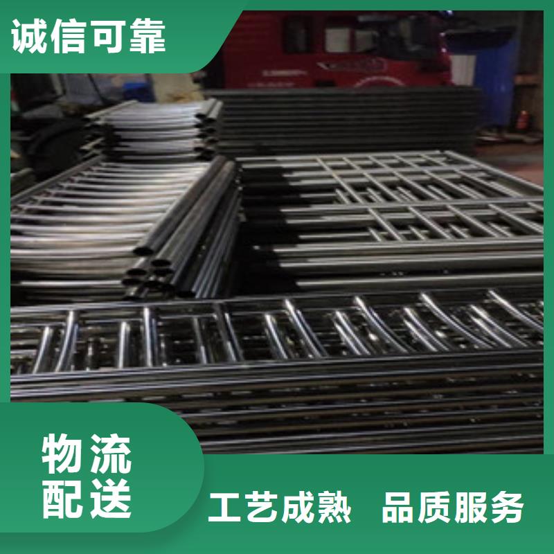 上海加工定制63*2.5不锈钢复合管栏杆生产基地