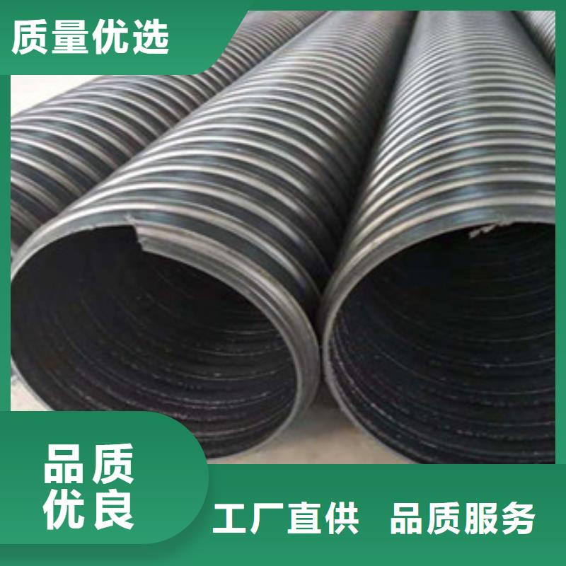 莆田诚信HDPE钢带增强螺旋波纹管国标产品