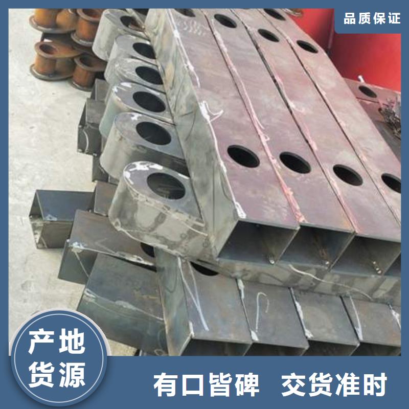 道路護欄來廠實地考察