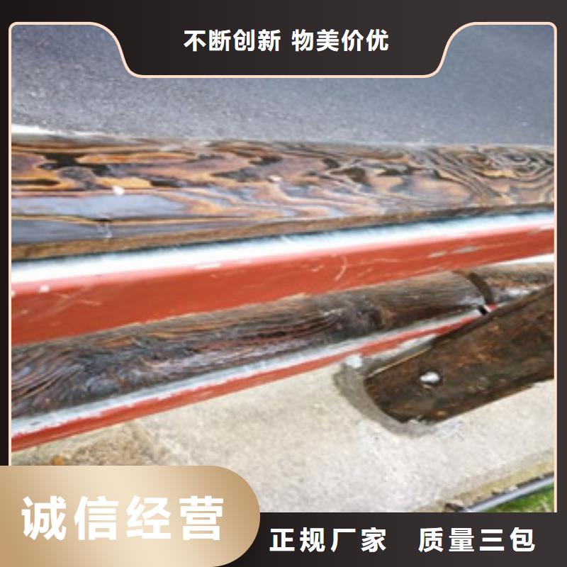 批發鋼背木護欄_誠信企業