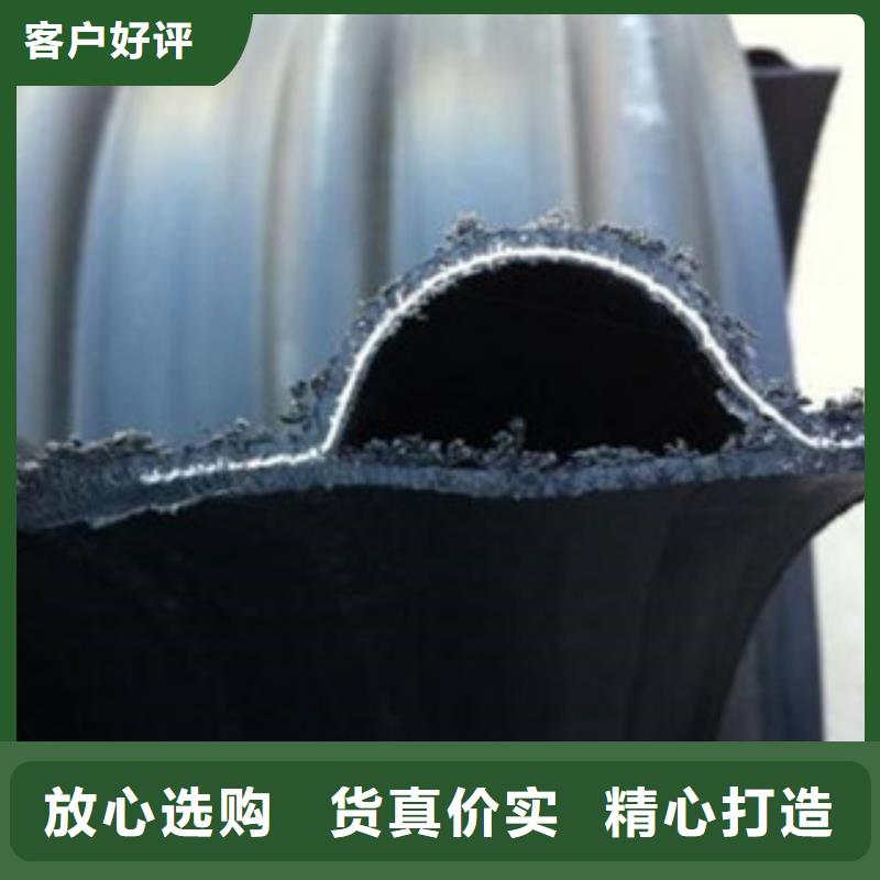 HDPE钢带增强螺纹管厂家报价