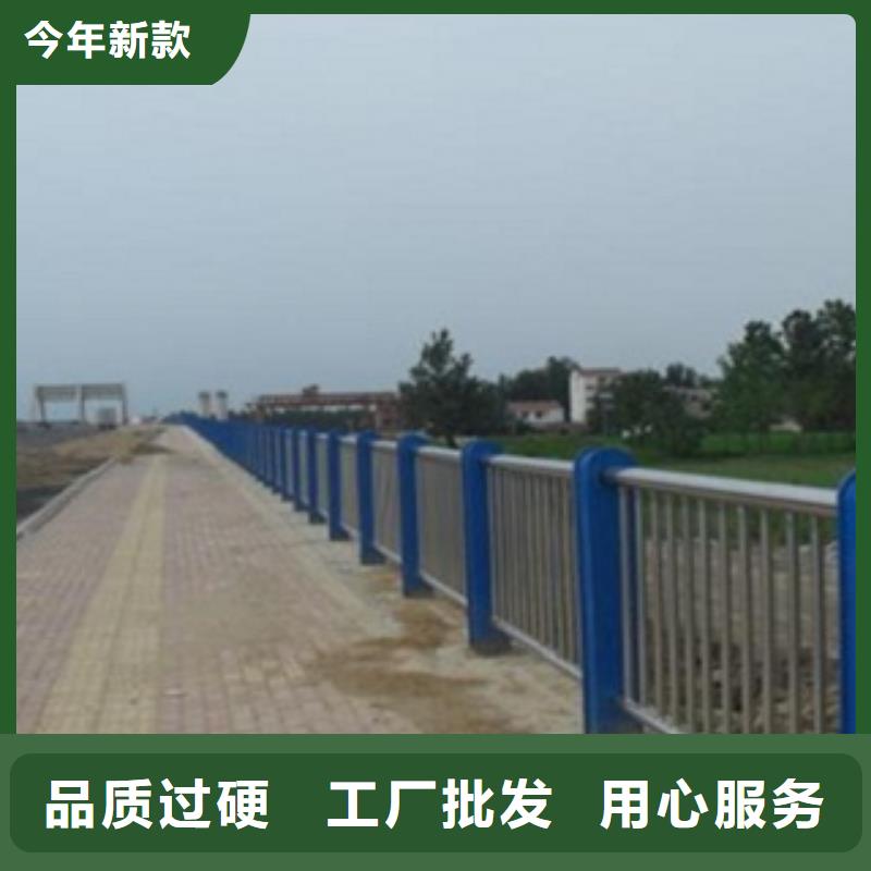 不锈钢复合钢管桥梁栏杆安装简单