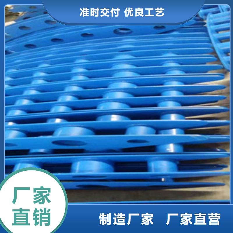 亮洁护栏工厂制造76*3复合管道路护栏全国出售