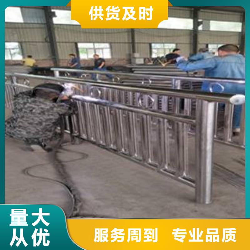 127*4不锈钢复合管桥梁栏杆-亮洁护栏厂家