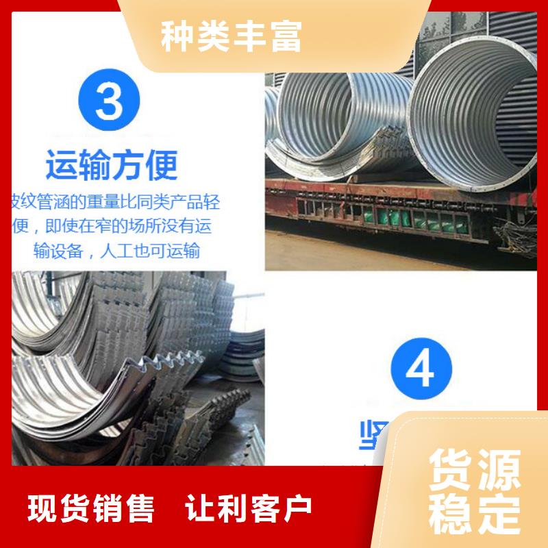 钢波纹管【高分子聚乙烯逃生管道】高质量高信誉
