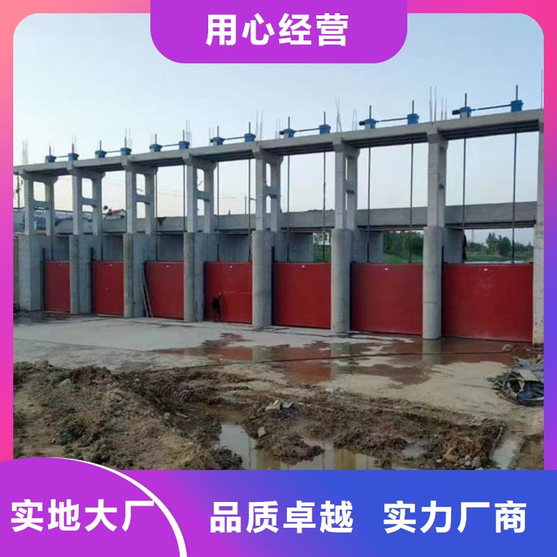 鑄鐵閘門附壁式鑄鐵閘門廠家案例