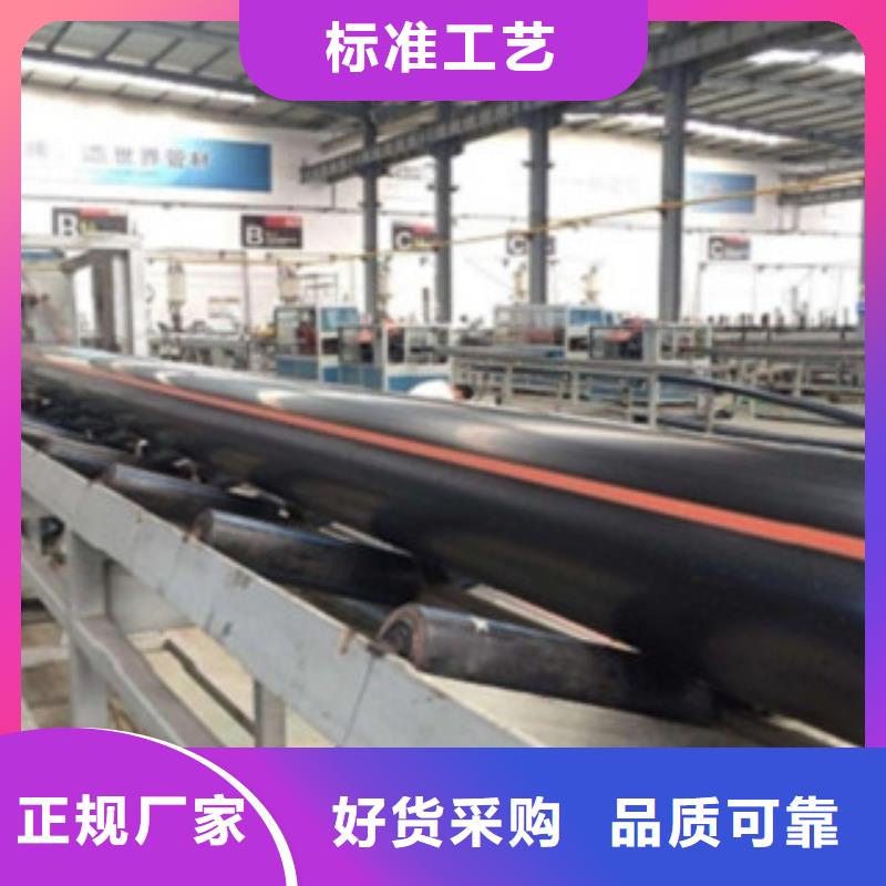 PE燃气管PE钢带增强螺旋波纹管专业生产N年