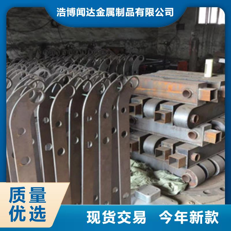 立柱不锈钢复合管桥梁护栏种类丰富