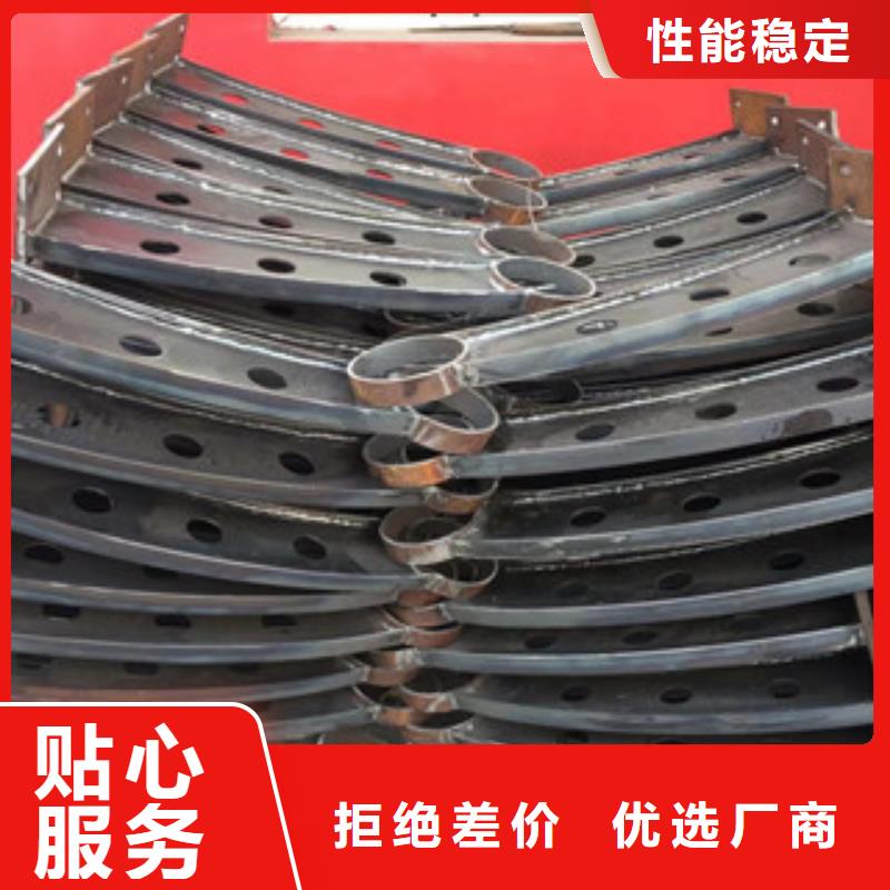 立柱不锈钢复合管桥梁护栏种类丰富