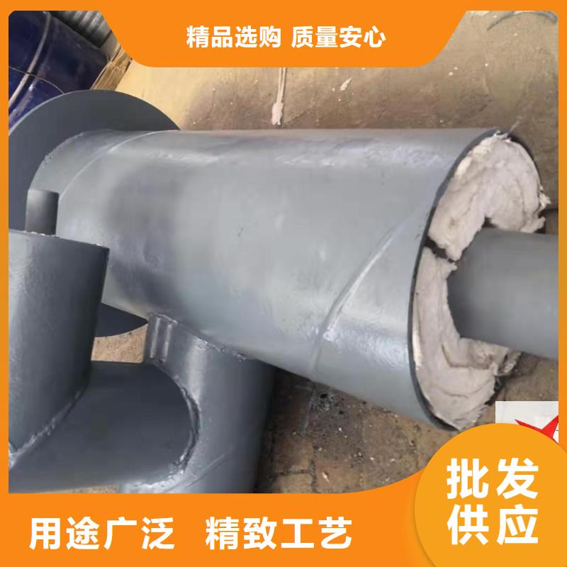 【预制钢套钢保温疏水节】 环氧树脂防腐钢管厂家生产经验丰富元丰地埋蒸汽管道