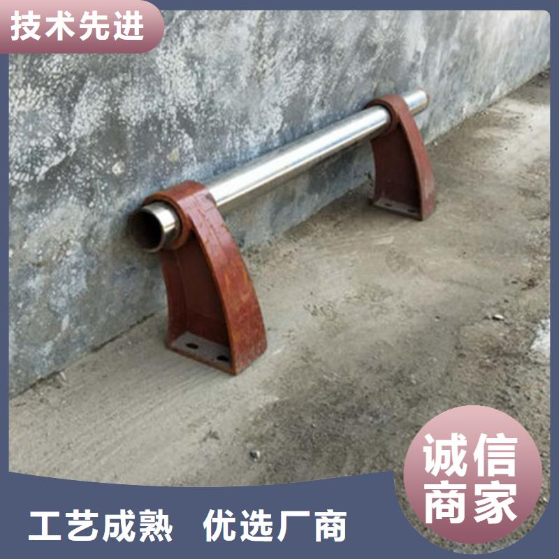 【不锈钢复合管护栏】-桥梁防撞护栏实地大厂