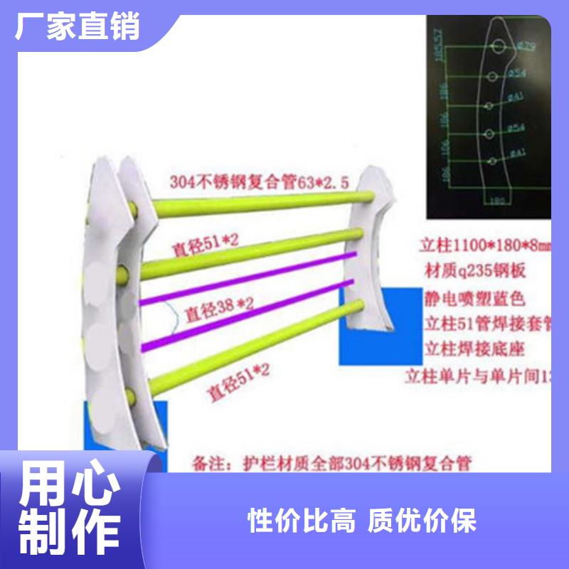 【不锈钢复合管护栏-木纹转印护栏货真价实】