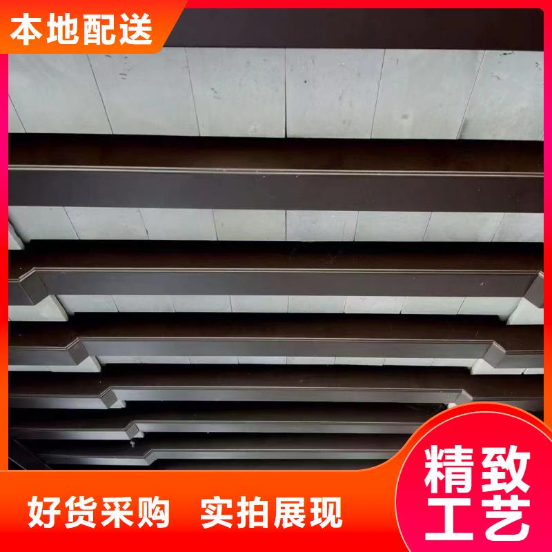铝代木古建金花板订制