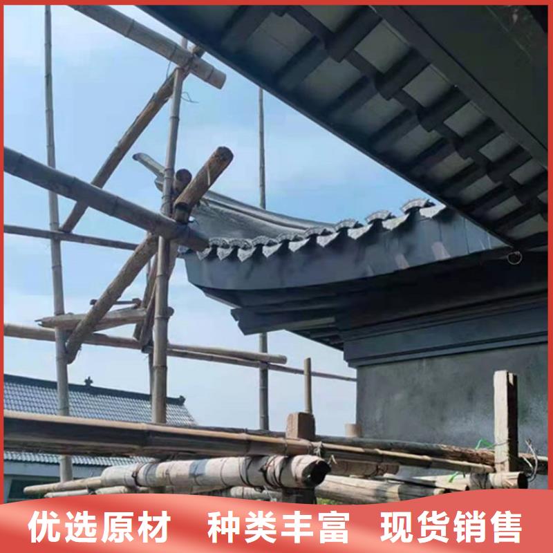 铝代木铝合金连廊安装