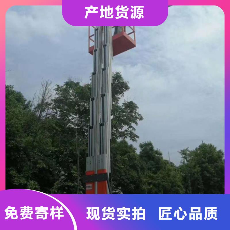 高空作業平臺導軌式液壓貨梯源廠直接供貨