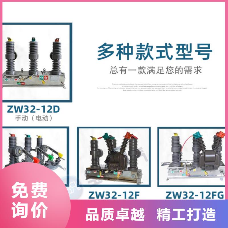 户外柱上高压真空断路器ZW32-40.5/630-40真空断路器型号齐全现货