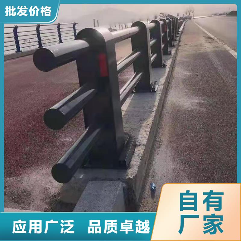 四川省宜宾现货市灯光铝合金桥梁护栏展鸿护栏长期有卖