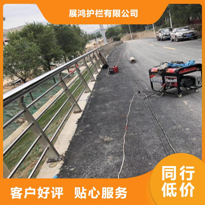 福建省莆田定做造型新颖的氟碳漆喷塑桥梁防撞护栏