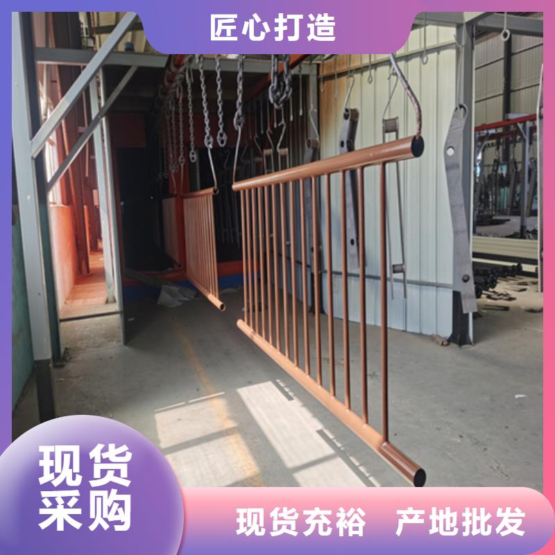 锌钢桥梁防撞护栏表面光滑不起泡