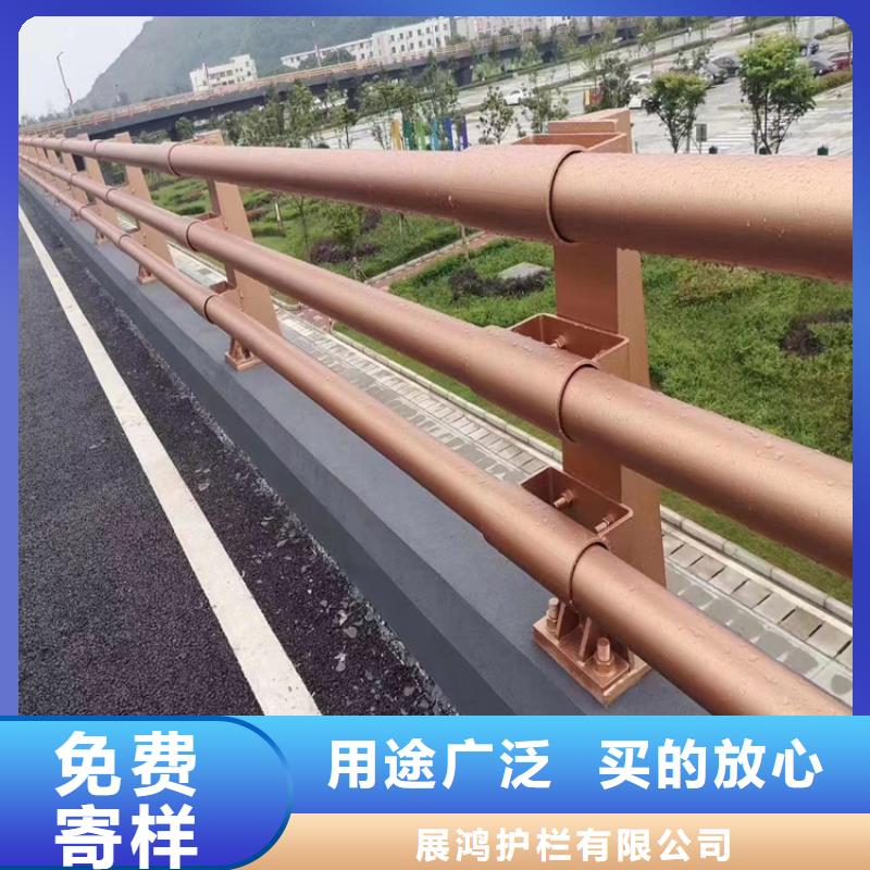 浙江省杭州直供铝合金桥梁栏杆认准展鸿护栏